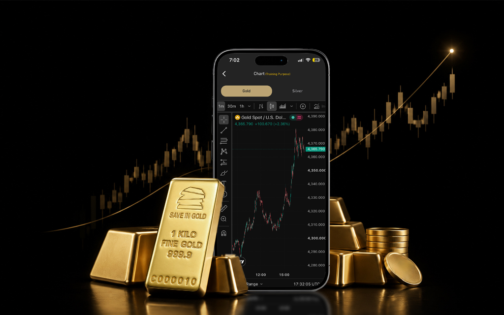 سبائك ذهب عيار 24 موثوقة بسعر اليوم | Save In Gold